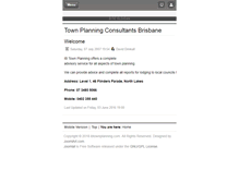 Tablet Screenshot of ibtownplanning.com